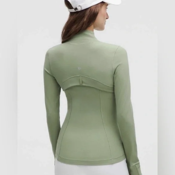 Lululemon Define Jacket Nulu in Desert Green Size 12 - Picture 2 of 13